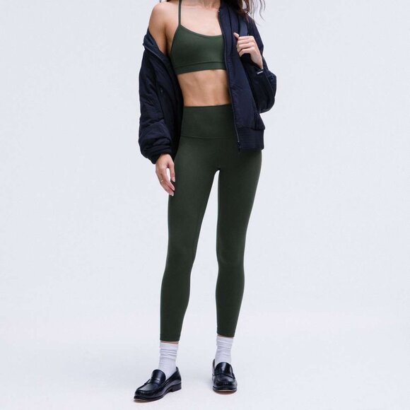 Lululemon Align HR Pant 25" Legacy Green Size 4 - Picture 2 of 5